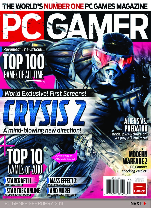 PC Gamer   197 (2010 02) cover